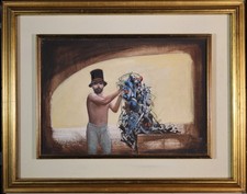 MARIO RUSSO olio su tela