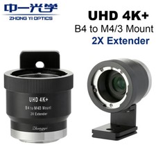 Zhongyi B4 2/3" obiettivo a attacco M4/3 2X prolunga per Panasonic GH3 GH4 GH5 BMPCC