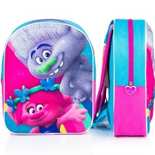 Zaino asilo Trolls bambina 3d
