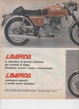 advertising Pubblicità-MOTO LAVERDA 750 S/ GT 1969-MAXIMOTO MOTOITALIANE EPOCA