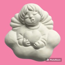 10x Angelo Cuore nuvola Bomboniera Nascita Battesimo Comunione Segnaposto 