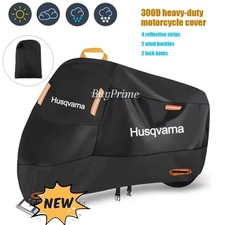 TELO PER HUSQVARNA COPRIMOTO ACCESSORI MOTO IMPERMEABILE PROTEZIONE ESTERNO