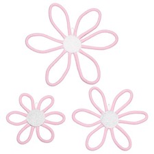 3 pezzi margherite decorazione