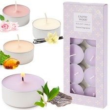 Set di 10 candele profumate in