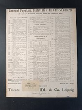 Spartito musicale CANZONI