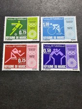 Timbro Marocco Giochi Olimpici