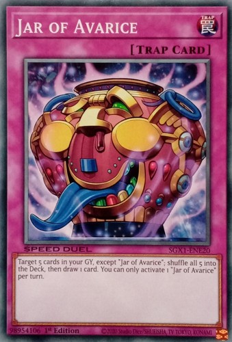 Sgx1 ene20 jar avarice - jar, of