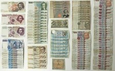 BANCONOTE LIRE ITALIANE ITALIA