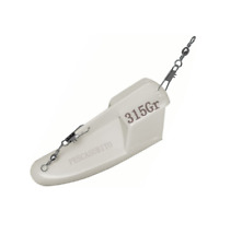 Affondatore Super Stim Pesca 315Gr Traina Altura Divergente Bianco Idrodinamico