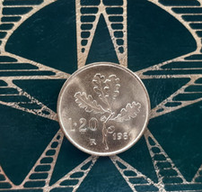 ($)   20 Lire 1981 (Ramo di