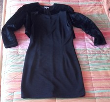 Giacca Donna Bolero con passamaneria manica lunga, vestito corto cerimonia party