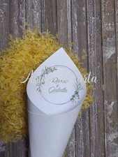 100 coni porta riso confetti