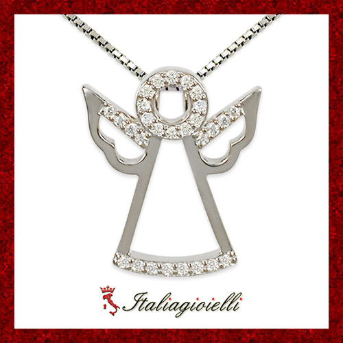 Collana angelo custode - angelo, in