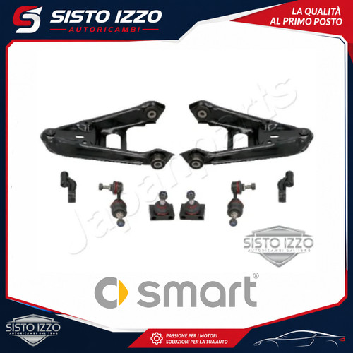 Kit bracci sospensioni smart - bracci,