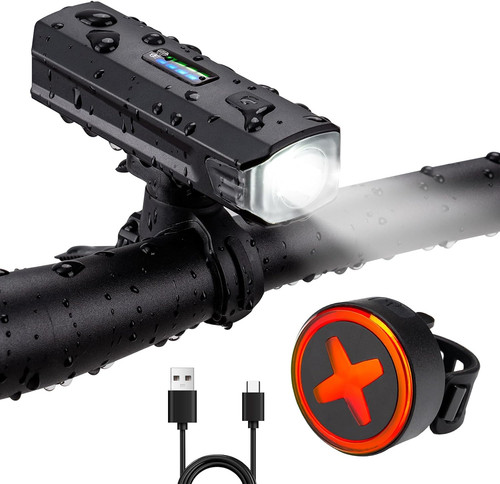 Set luci bici - set, bici,