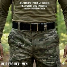 Cintura militare da uomo in