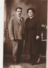 B4 - Foto Photo Fotografia Fotocartolina Anni 20 - Coppia Uomo Donna