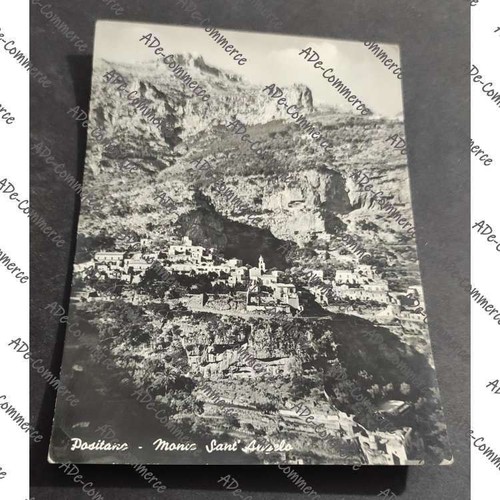 Cartolina positano monte - cartolina,