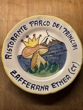 piatto Buon Ricordo Parco Dei Principi Zafferana Etnea Fettuccine 2006