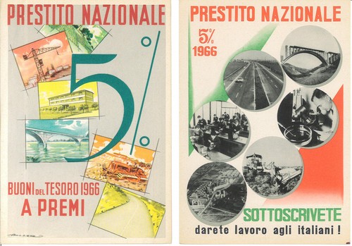 Cartoline sottoscrivete - n., 2