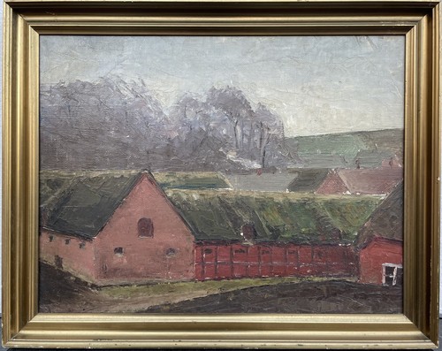 Paesaggio impressionista con - paesaggio,