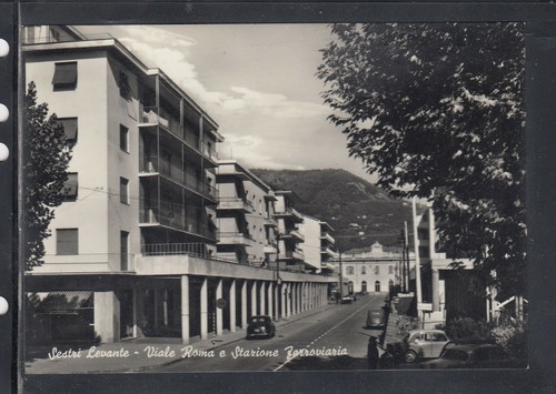Cartolina sestri levante viale - cartolina,