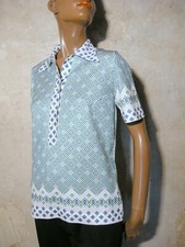 Vintage Chic Top Polo 1970