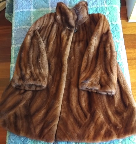 Pelliccia visone marrone - pelliccia,