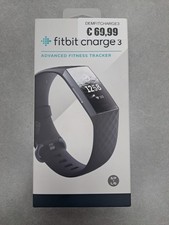 Fitbit Charge 3 Bracciale Monitoraggio Attività Fisica - Nero (FB409GMBK-EU)