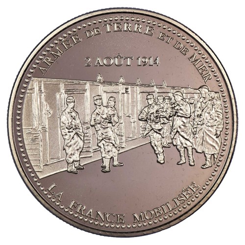 Medaglia france mobilisée - france,