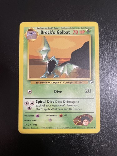 Pokemon brock golbat gym - pokemon,