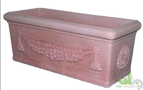 Cassetta vaso rettangolare - cassetta,