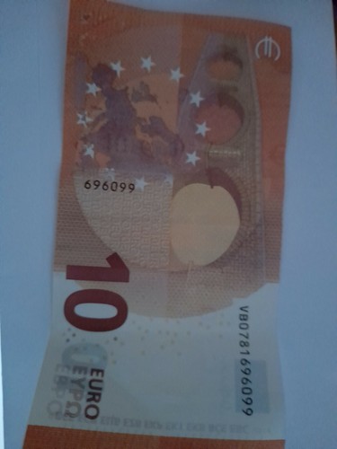 Moneta cartacea euro tris - cartacea, di