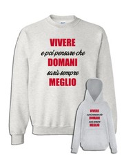 Felpa grigia VASCO rossi