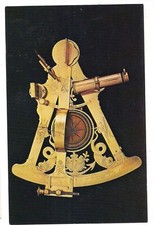 OTTONE OTTANTE quadrante sestante PEABODY MUSEUM Salem Massachusetts MA cartolina