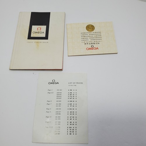 Omega watch collection 1961 - watch,