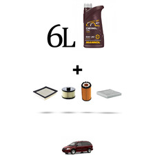 HOFFCAR Kit tagliando 4 FILTRI