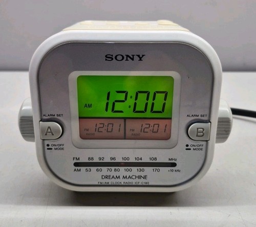 Sony dream machine - dream, icf-c180