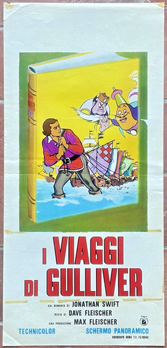 Locandina viaggi gulliver - viaggi, di