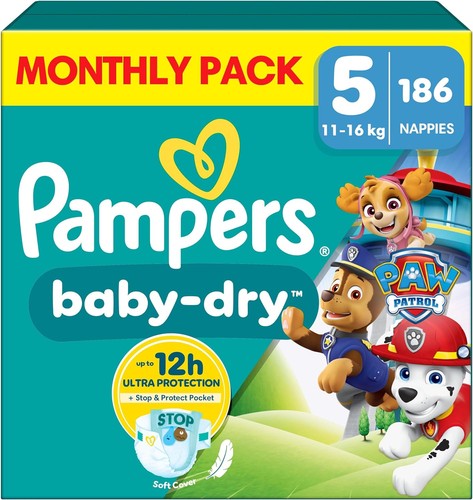 Pampers baby dry paw - baby-dry,