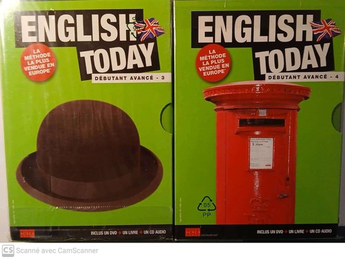 English today coffret dvd cd - today, +