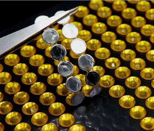 250pezzi strass adesivi mm - 250pezzi,