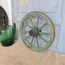 B7093 Vecchia ruota per carro