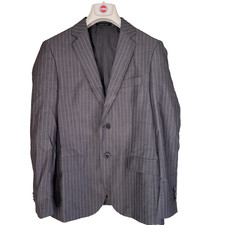 Manuel Ritz giacca uomo tg.48/M capospalla grigio rigato