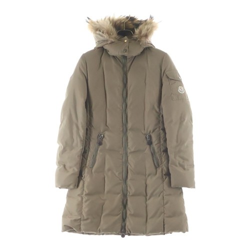 Moncler marmelade fur hooded - marmelade,