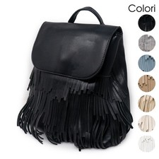 Zaino donna con frange