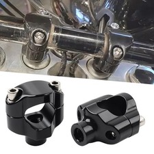 Alza manubrio 1 1/4 alto 1,65" per Harley Softail FXSTC Custom 2006-UP nero