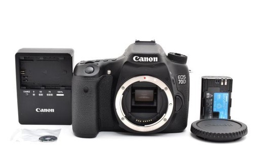 Corpo canon eos 70d - corpo,