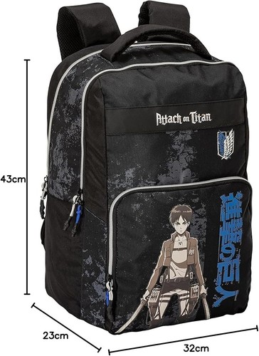 Zaino scuola attack titan - zaino,