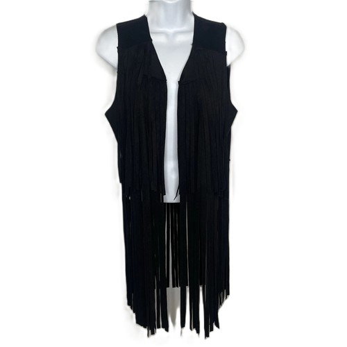 Gilet con frange - , vocali